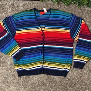 Vintage Liz & co sweater cardigan sz medium